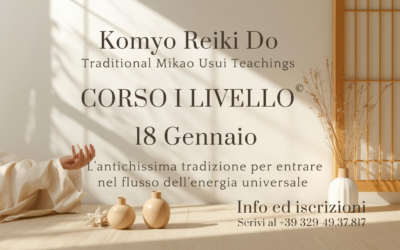 CORSO REIKI I° LIVELLO